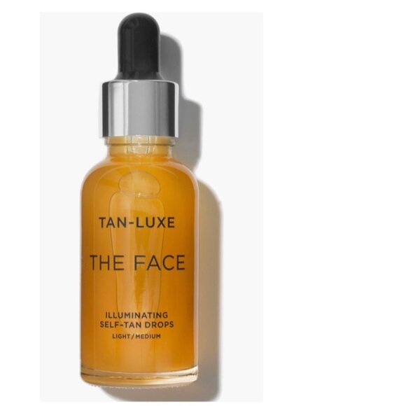 Tan Luxe The Face Illuminating Self Tan Drops 30mm 1.0.1 fl oz Light Medium - Picture 3 of 5